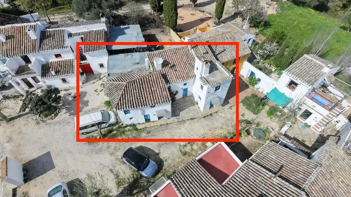 Vista exterior de Casa adosada en venta en Villanueva del Rosario con Aire acondicionado y Terraza