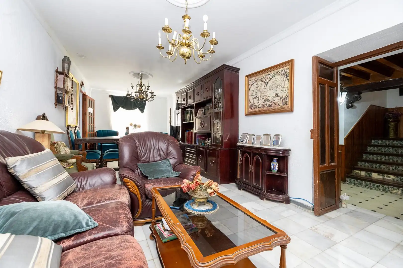 Sala de estar de Casa o chalet en venta en Alhendín con Jardín privado y Terraza