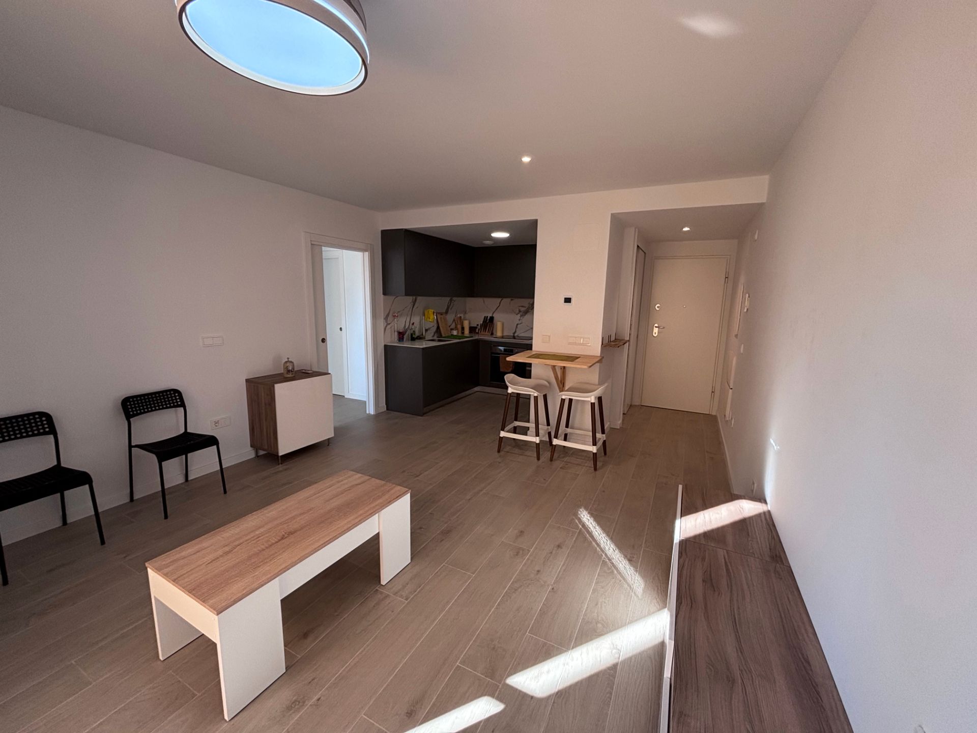 Sala de estar de Piso de alquiler en Sabadell con Aire acondicionado, Calefacción y Horno