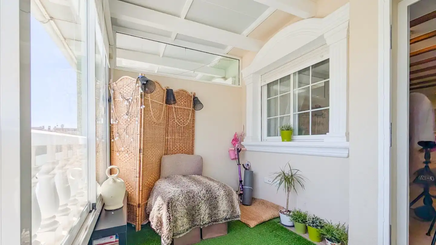 Terraza de Casa adosada en venta en Santa Pola con Aire acondicionado, Jardín privado y Terraza