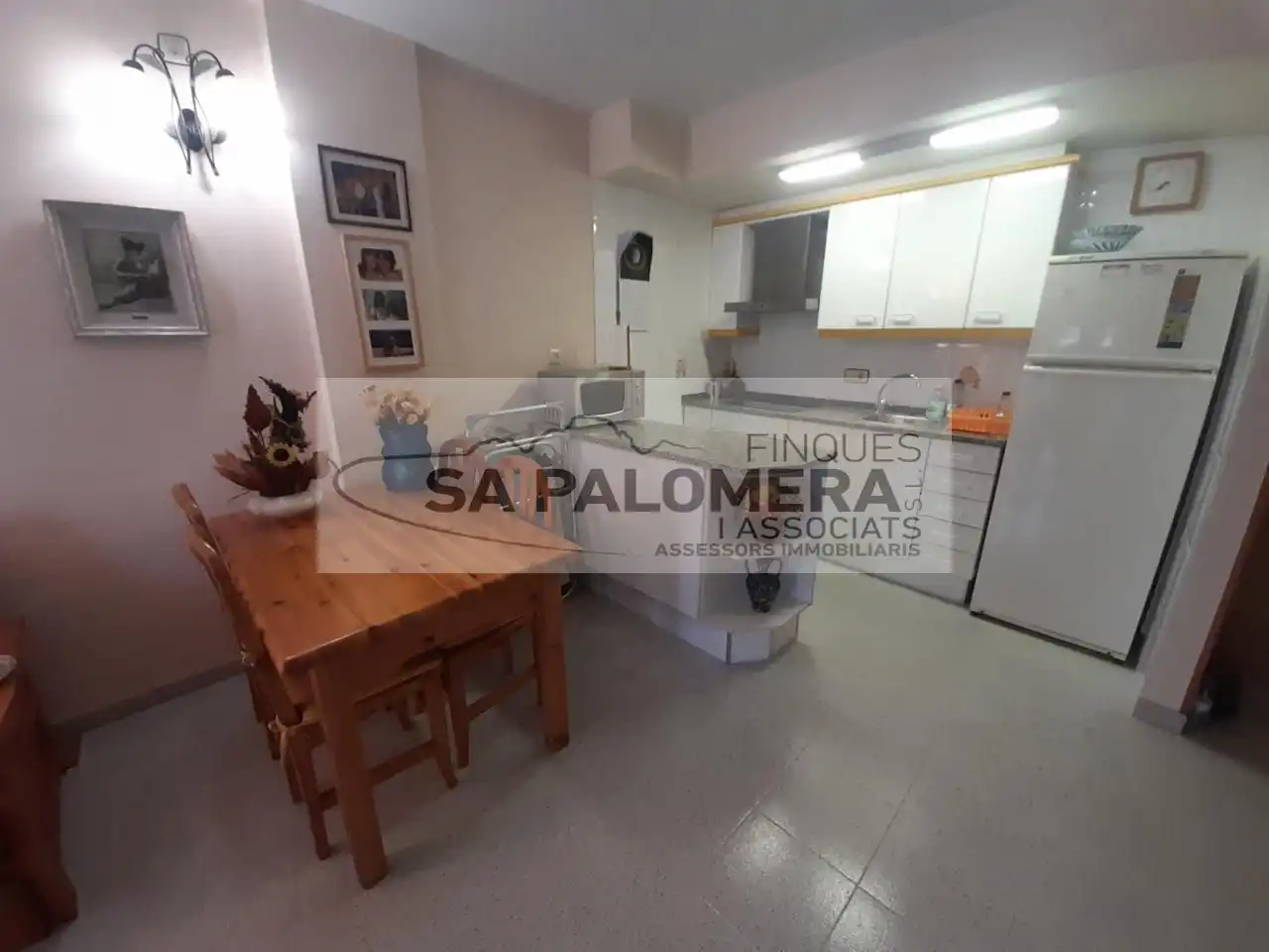 Cocina de Apartamento en venta en Blanes con Terraza, Amueblado y Balcón