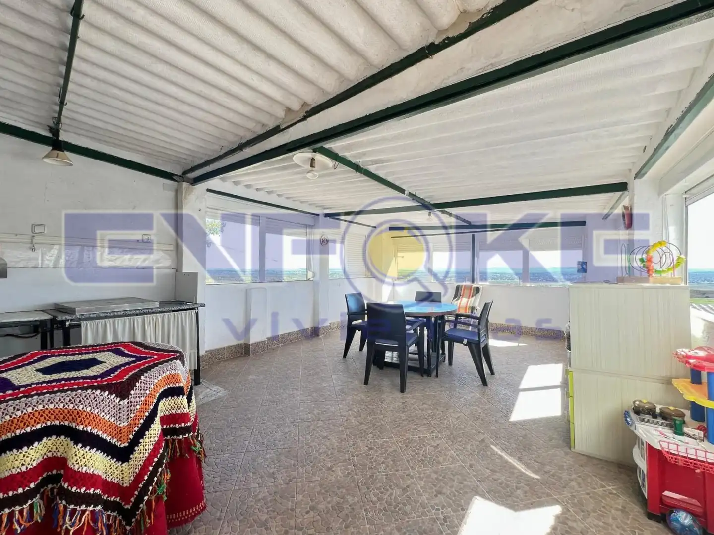 Terraza de Casa o chalet en venta en Benquerencia de la Serena con Terraza, Trastero y Amueblado