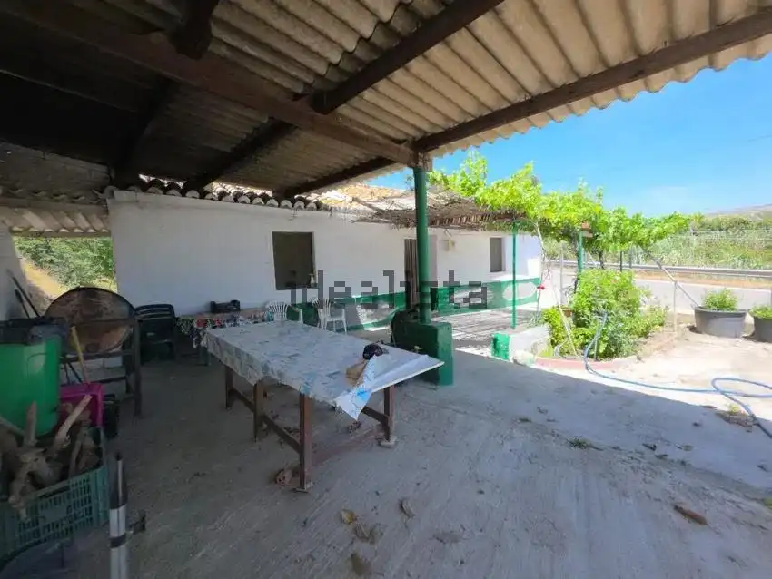 Terrassa de Finca rústica en venda en Vélez-Málaga amb Jardí privat, Terrassa i Piscina