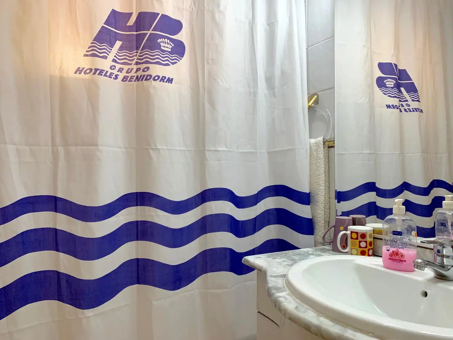 Badezimmer von Dachboden zum Verkauf in Benidorm mit Klimaanlage, Heizung und Terrasse