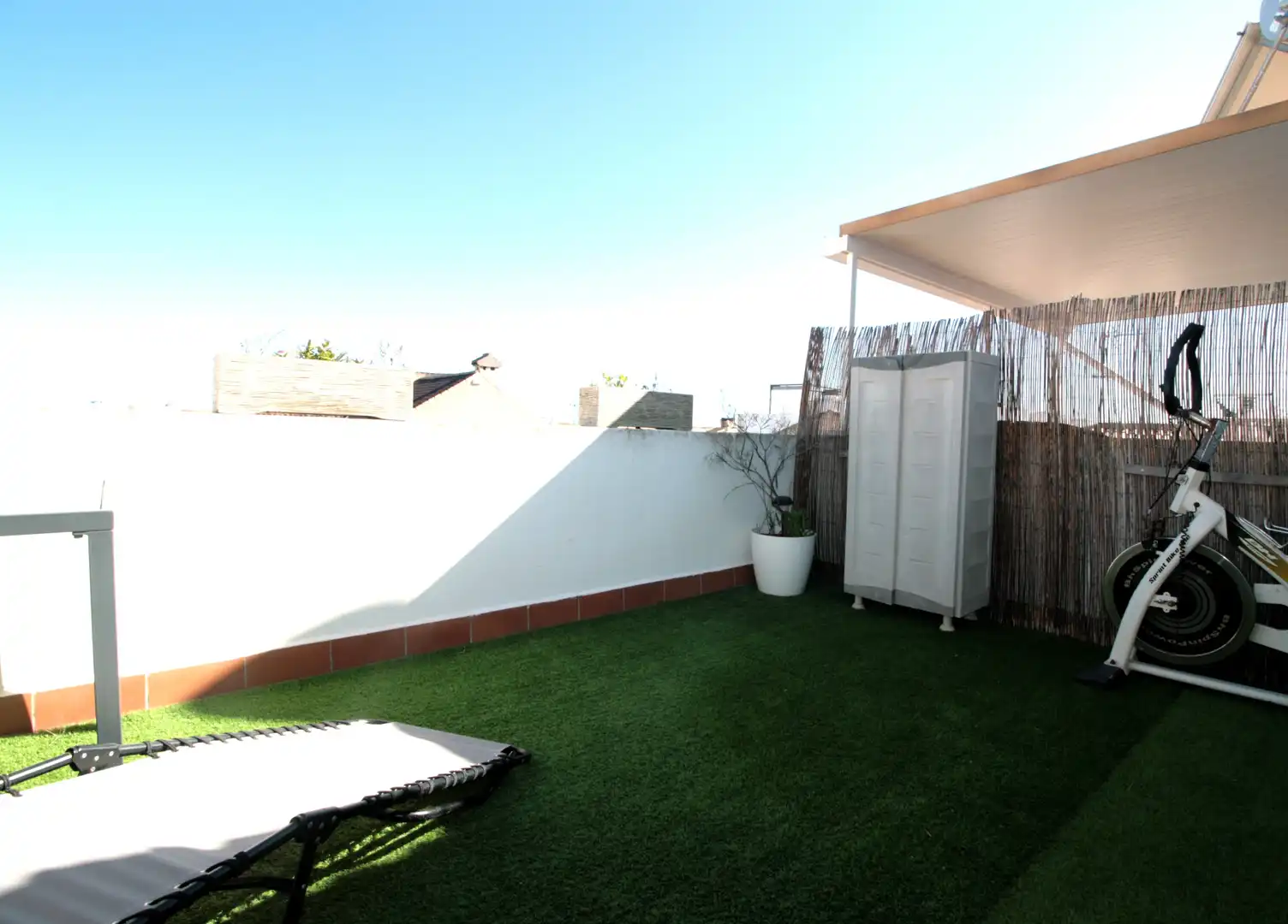 Terraza de Casa adosada en venta en Pilar de la Horadada con Aire acondicionado, Jardín privado y Terraza