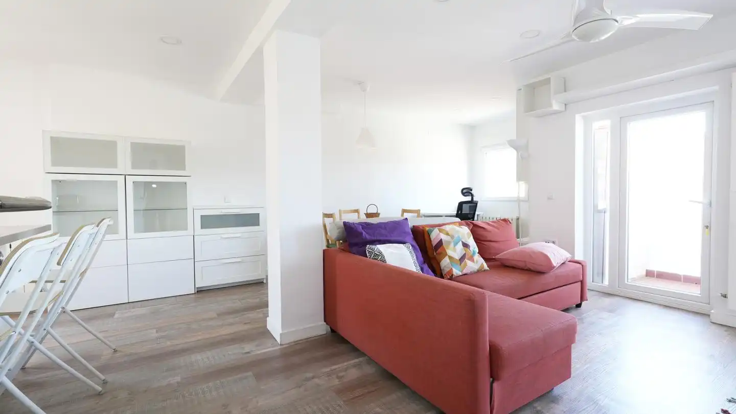 Living room of Flat for sale in Madrid  with Heating and Terrace