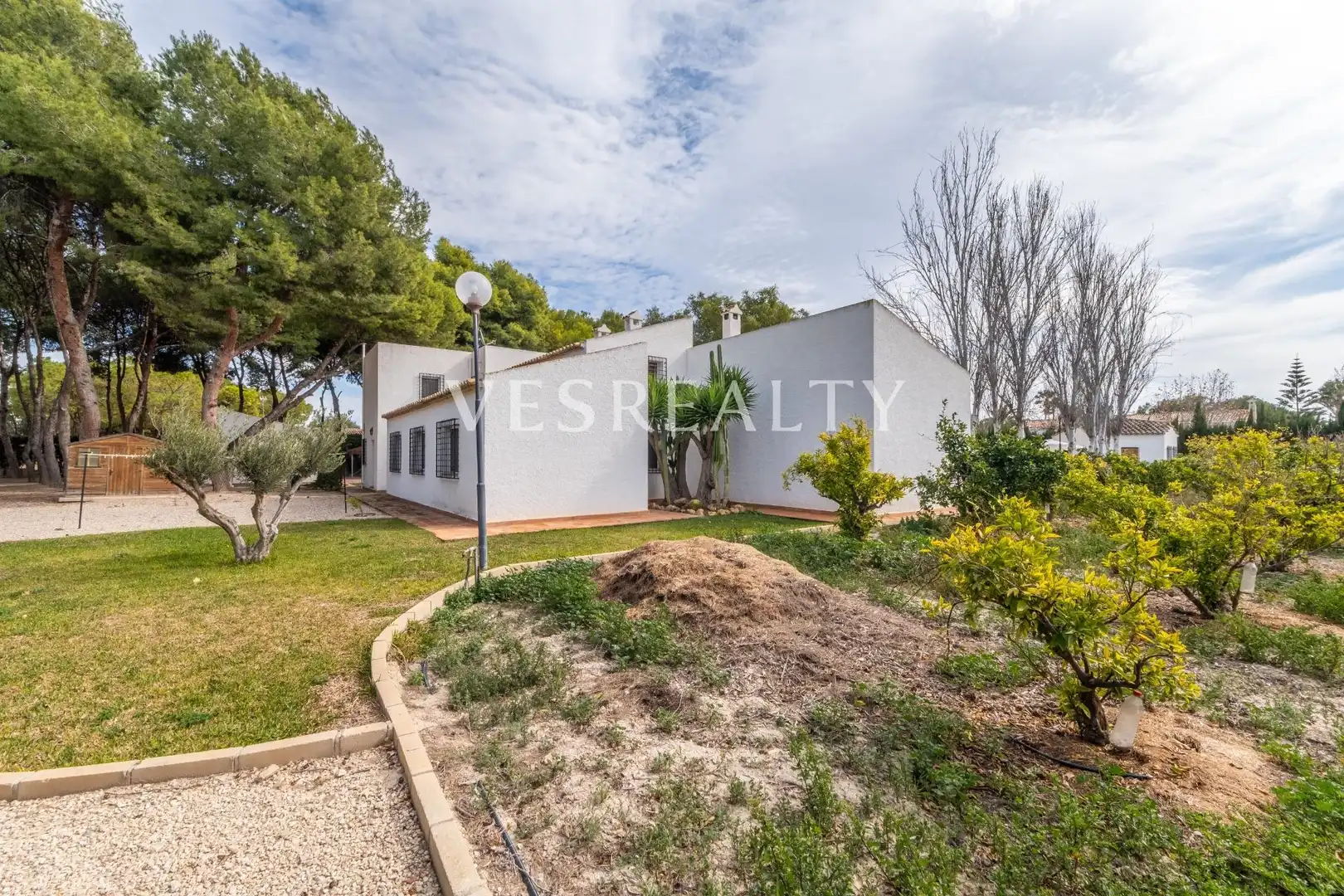 Vista exterior de Casa o xalet en venda en Alicante / Alacant amb Calefacció, Jardí privat i Terrassa