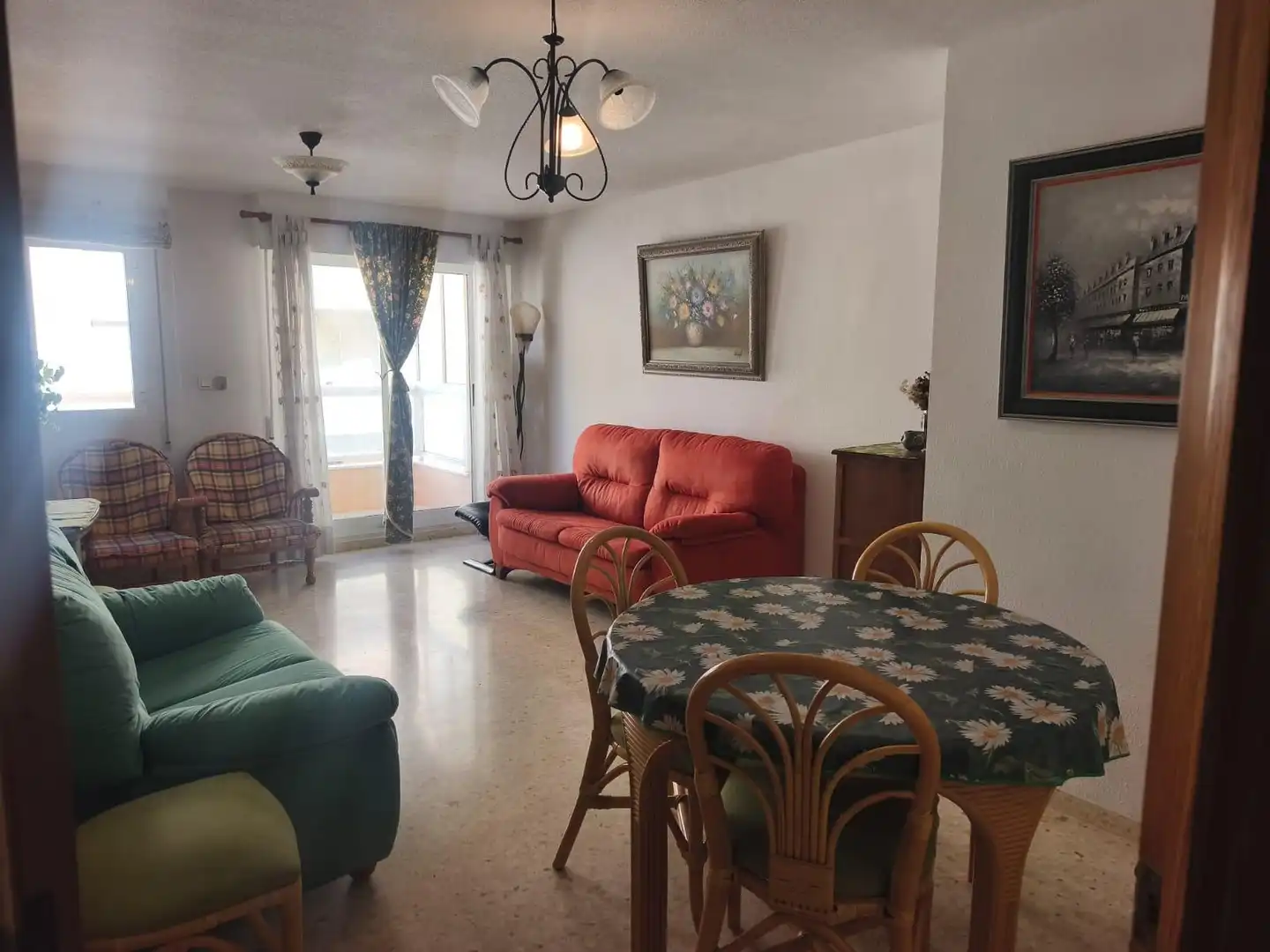 Living room of Flat for sale in Oliva  with Terrace