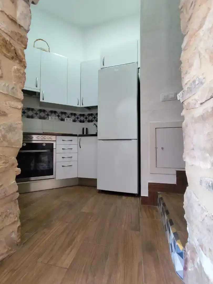Cuina de Apartament en venda en Cáceres Capital amb Aire condicionat i Piscina