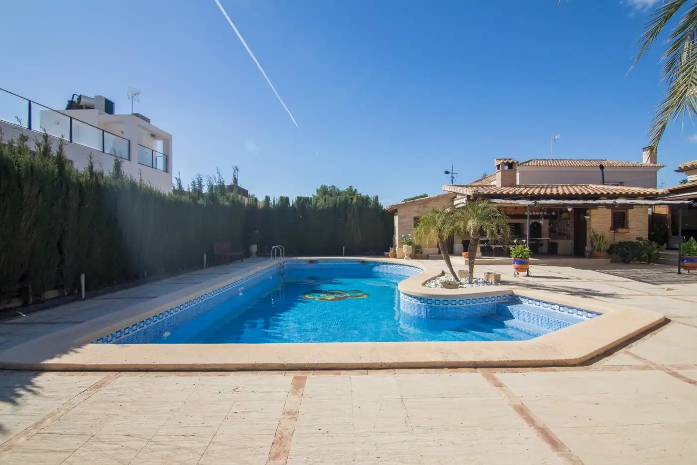 Swimming pool of Houses for sale in Elche / Elx  with Air Conditioner, Private garden and Terrace