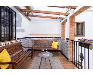 Garden of Flat to rent in  Granada Capital  with Air Conditioner, Heating and Furnished