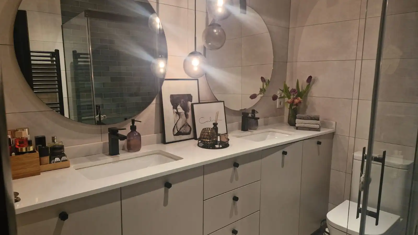 Baño de Casa o chalet en venta en Cerdanyola del Vallès con Aire acondicionado, Calefacción y Jardín privado