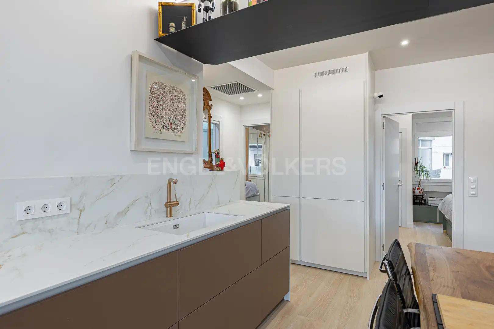 Cocina de Piso en venta en Barcelona con Aire acondicionado, Calefacción y Parquet