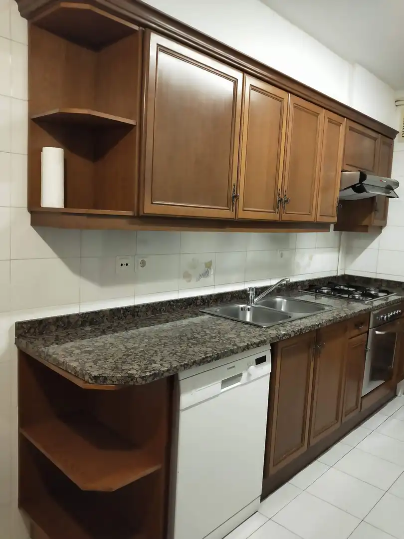 Kitchen of Flat for rent in Girona  with Furnished