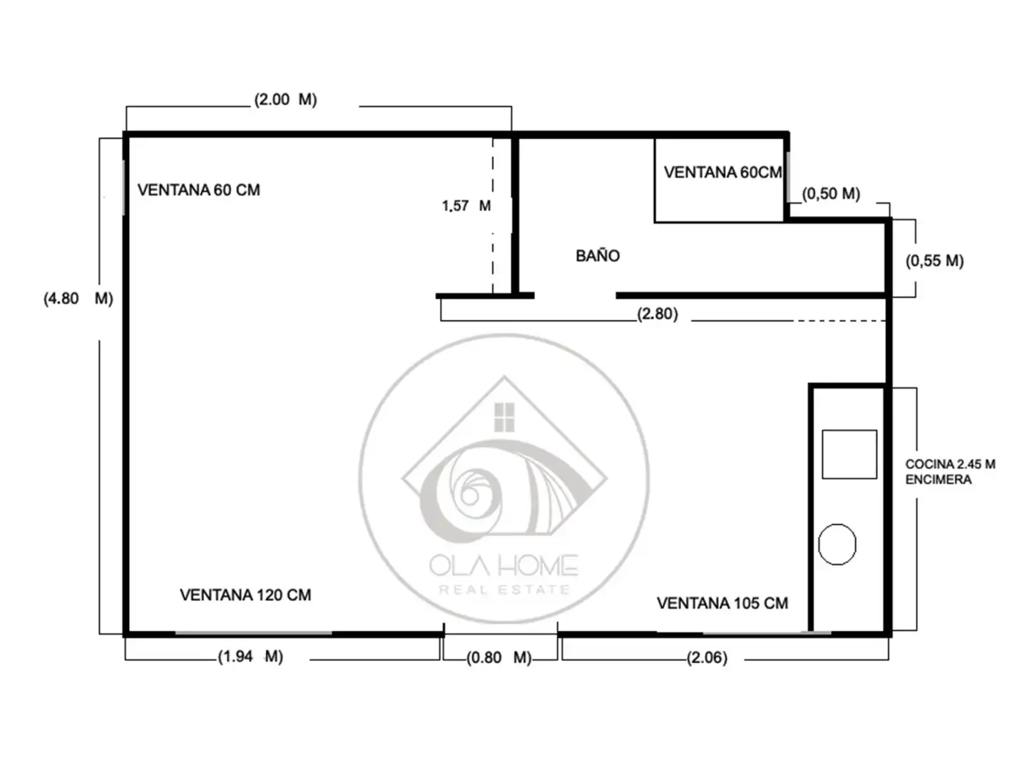 Estudio en venta en Sitges con Amueblado, Horno y Microondas