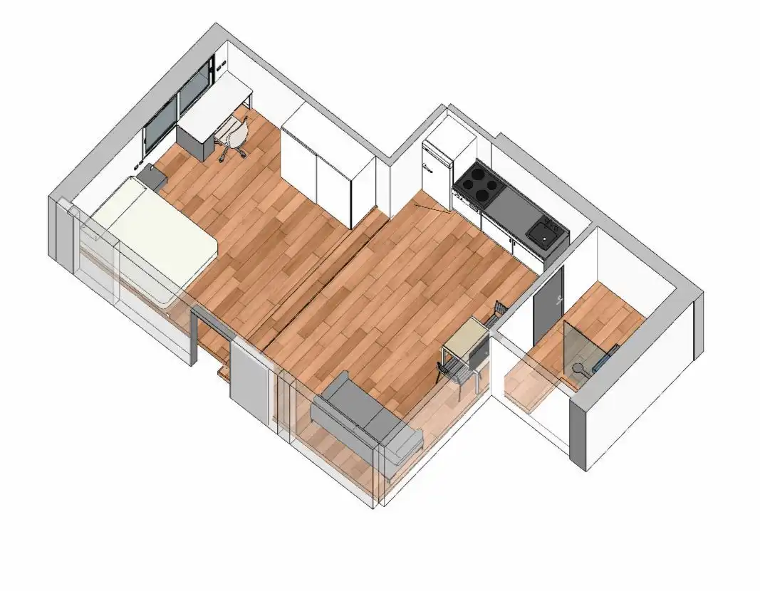 Study for rent in Villaviciosa de Odón  with Air Conditioner, Heating and Parquet flooring