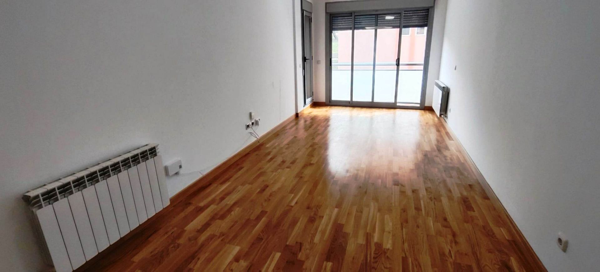 Sala d'estar de Apartament de lloguer en  Lleida Capital amb Calefacció, Jardí privat i Parquet