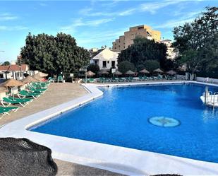 Swimming pool of Planta baja for sale in Benalmádena  with Air Conditioner and Parquet flooring