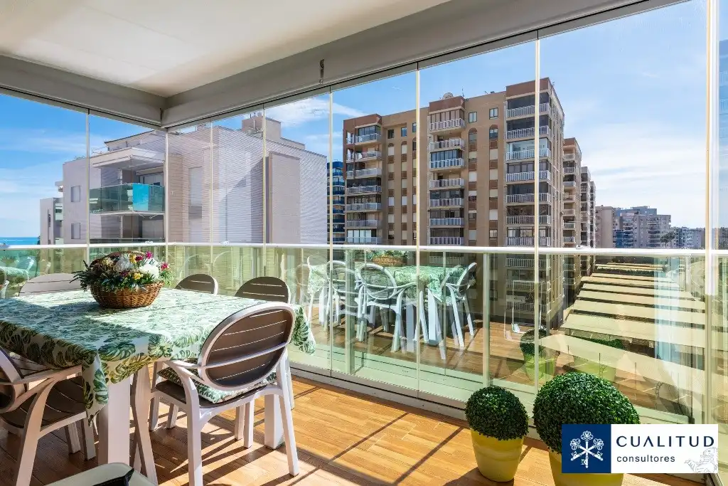 Terrace of Flat for sale in Benicasim / Benicàssim  with Storage room