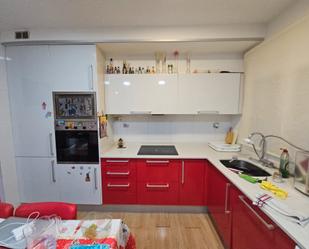 Kitchen of Flat for sale in  Lleida Capital  with Air Conditioner, Heating and Furnished