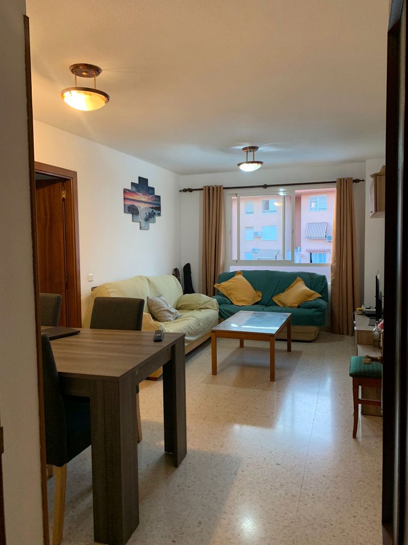 Living room of Flat for rent in Málaga Capital  with Furnished and Washing machine