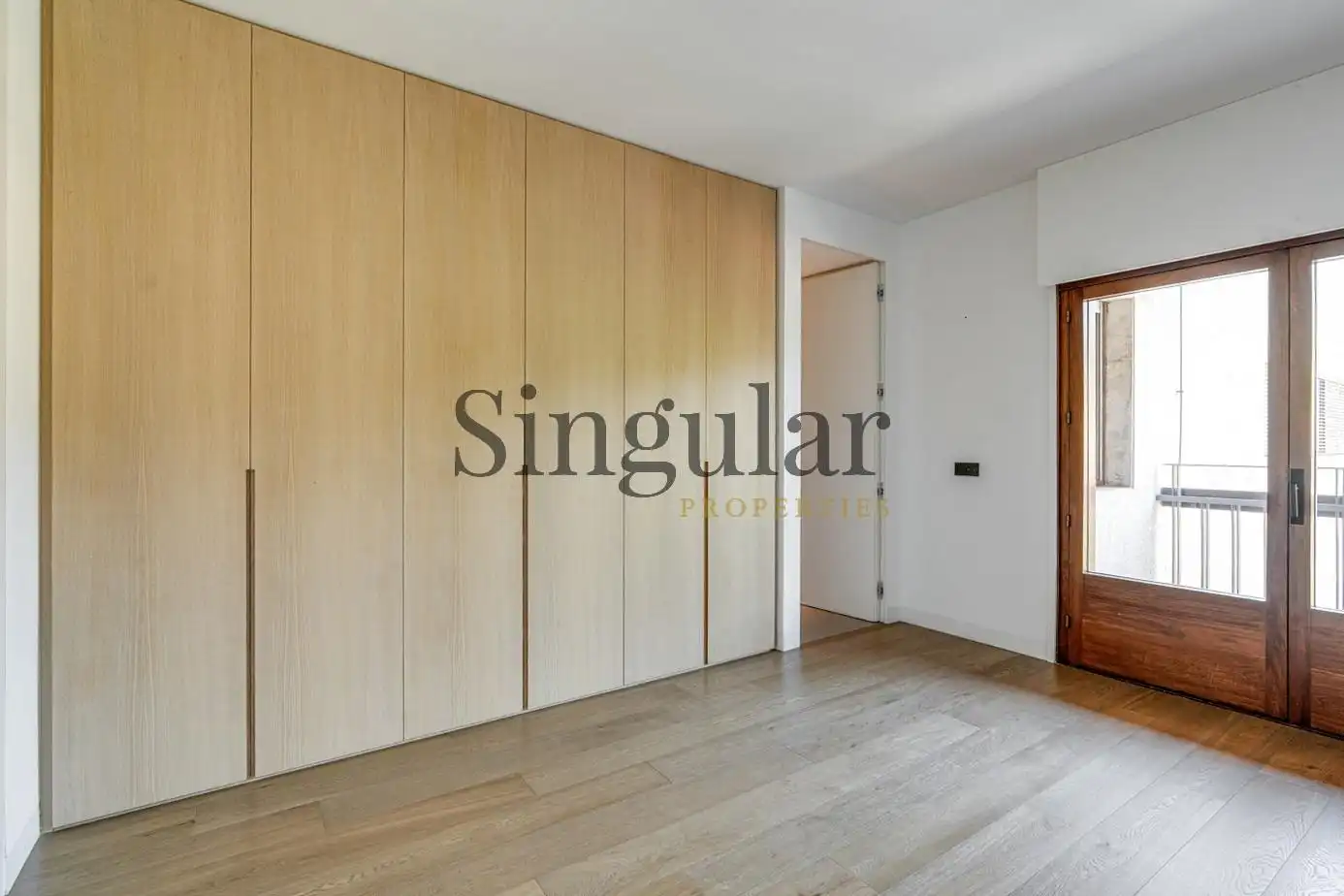 Bedroom of Flat for rent in Barcelona  with Heating, Private garden and Terrace