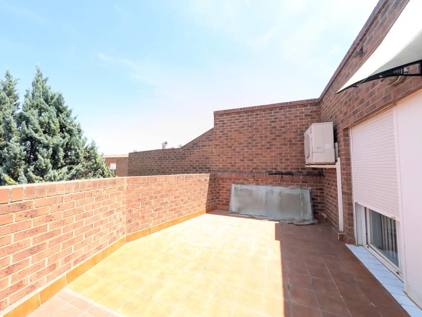 Terraza de Casa adosada en venta en Zaragoza con Aire acondicionado, Calefacción y Parquet