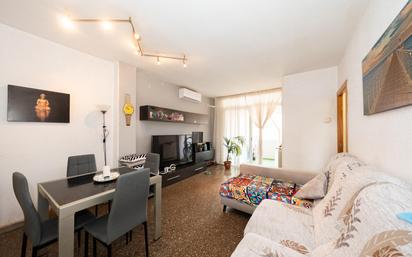 Living room of Attic for sale in  Barcelona Capital  with Air Conditioner, Terrace and Balcony