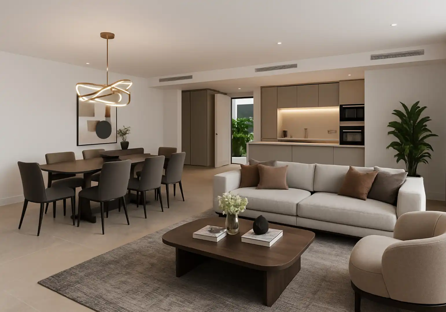 Sala de estar de Apartamento en venta en Marbella con Aire acondicionado, Jardín privado y Terraza