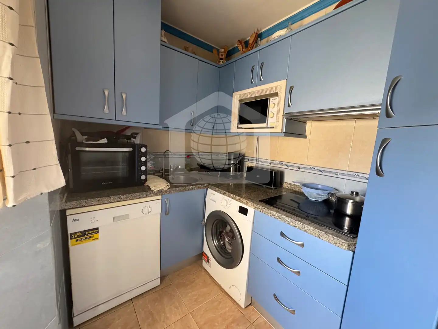 Kitchen of Flat for sale in Málaga  with Air Conditioner and Furnished