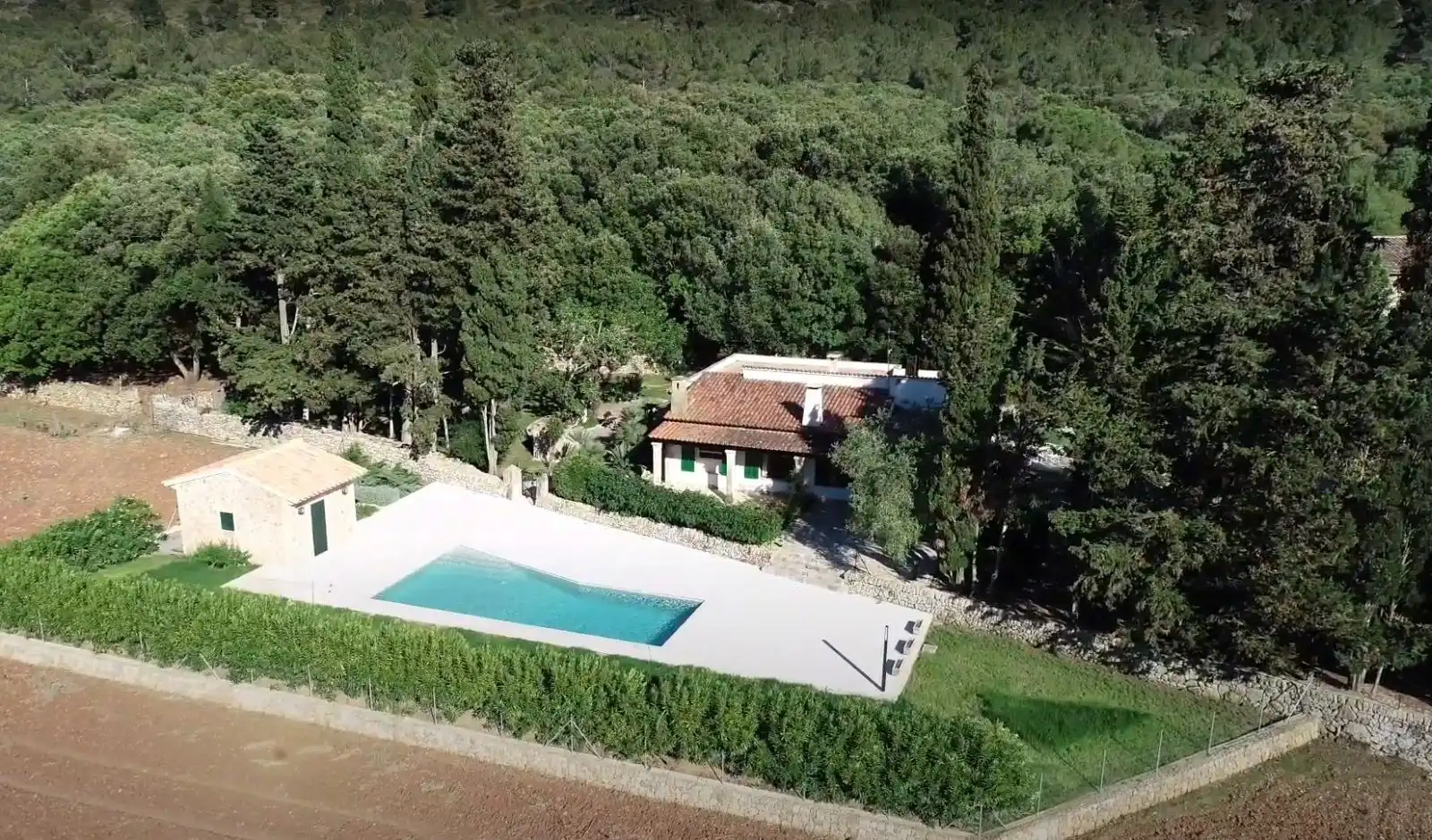 Jardín de Finca rústica en venta en Pollença con Aire acondicionado, Calefacción y Jardín privado