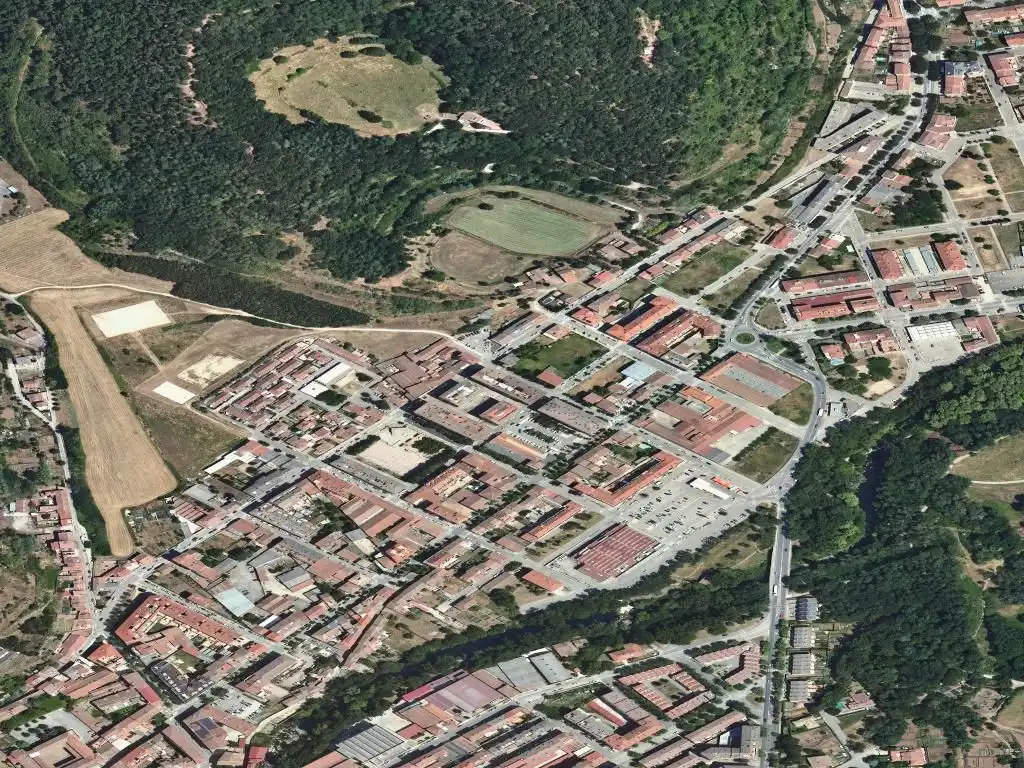 Vista exterior de Pis en venda en Olot