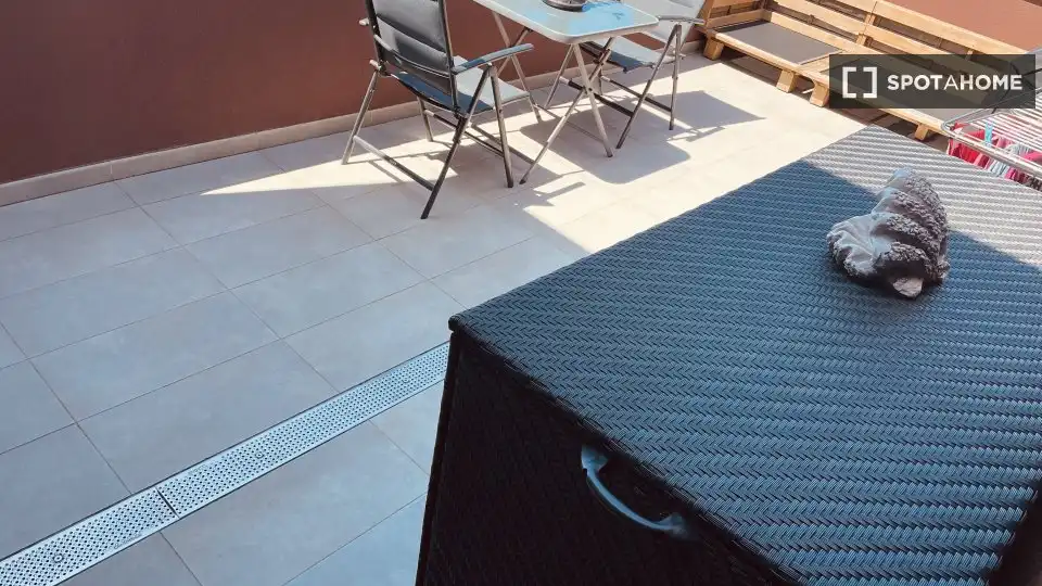 Terrassa de Pis per a compartir en Sopela amb Aire condicionat, Calefacció i Moblat
