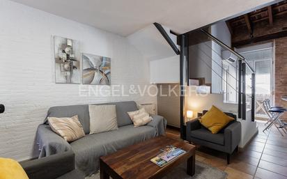 Living room of Duplex for sale in  Valencia Capital  with Air Conditioner, Heating and Balcony