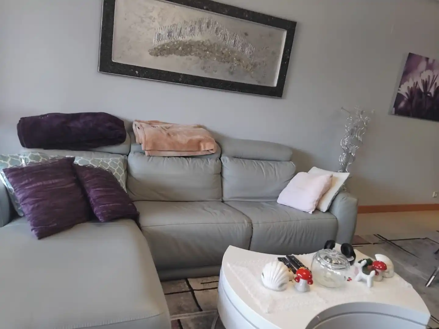 Sala d'estar de Pis en venda en Palencia amb Calefacció i Terrassa