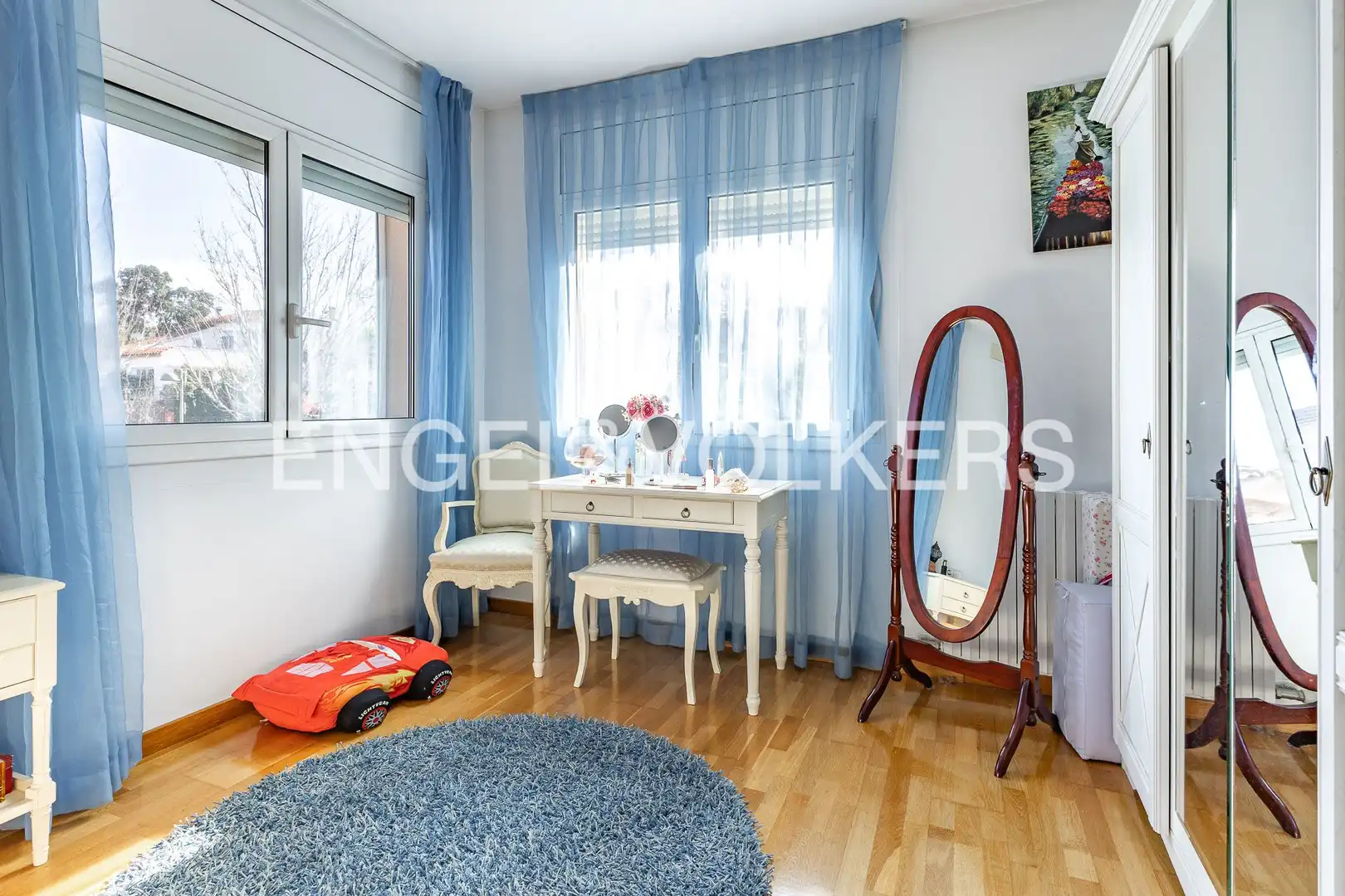 Bedroom of Houses for sale in Sant Cugat del Vallès  with Air Conditioner, Heating and Private garden