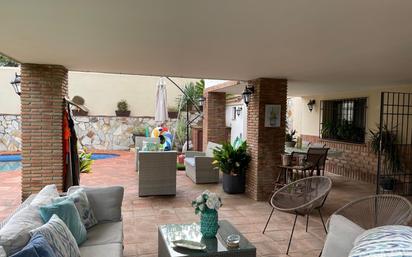 Terrace of House or chalet for sale in Algeciras  with Air Conditioner, Private garden and Terrace