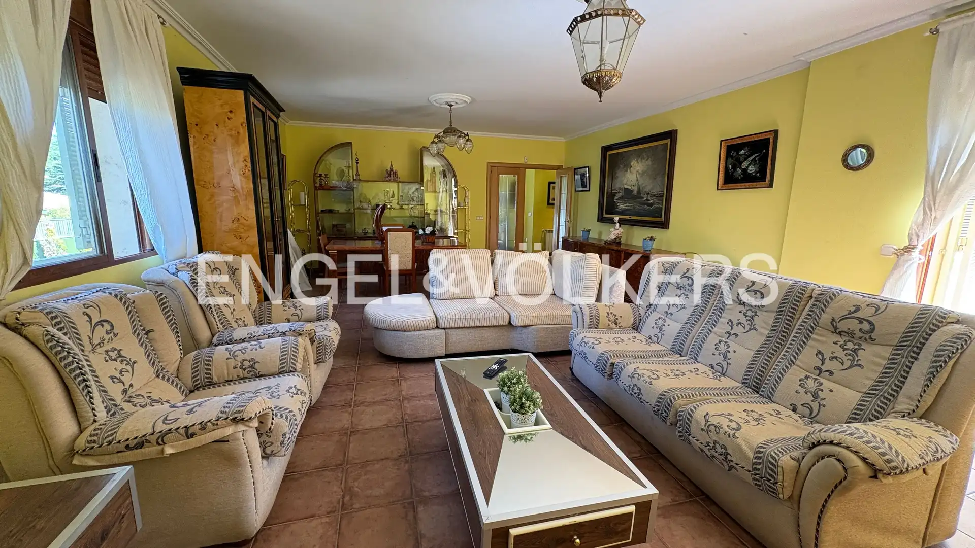 Sala d'estar de Casa o xalet de lloguer en Los Molinos, Madrid
