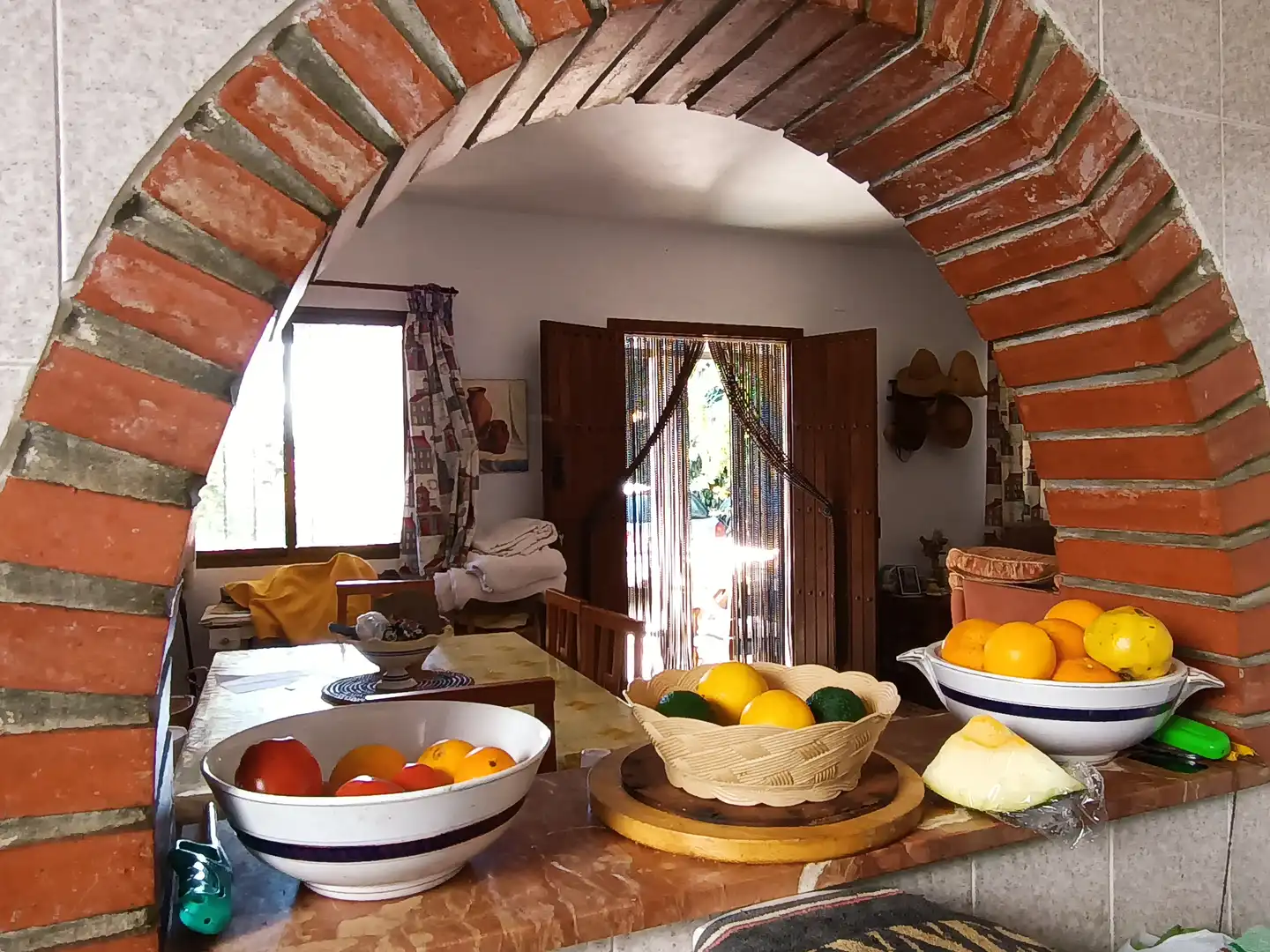 Cocina de Finca rústica en venta en Estepona con Jardín privado, Terraza y Amueblado