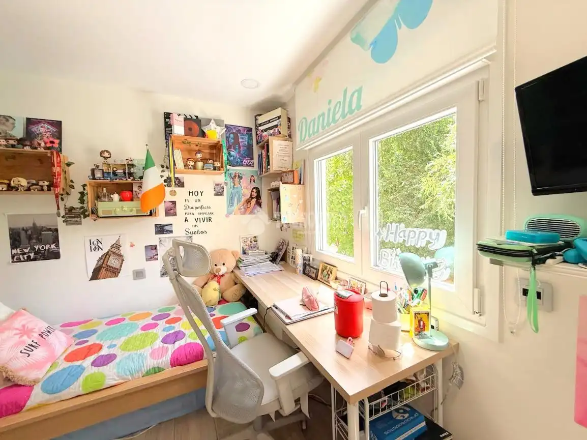 Bedroom of Flat for sale in Madrid  with Air Conditioner and Heating