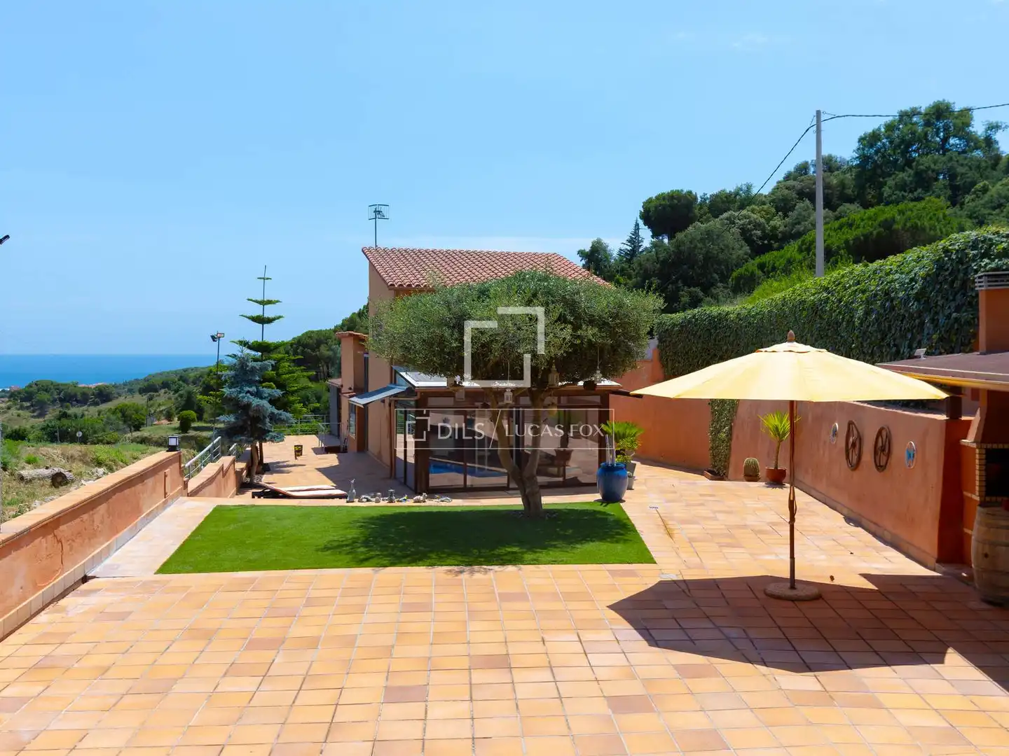 Vista exterior de Casa o chalet en venta en Teià con Aire acondicionado, Calefacción y Jardín privado