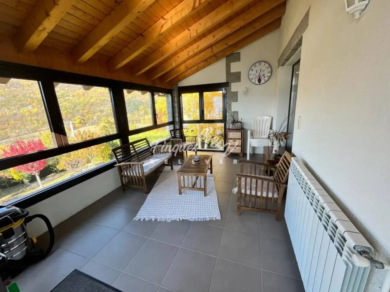 Terrace of Houses for rent in Dorres  with Heating, Private garden and Parquet flooring