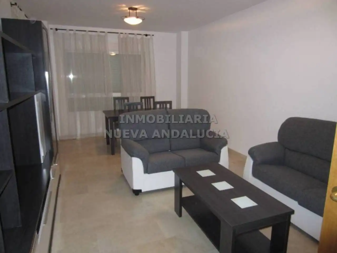 Living room of Flat for rent in  Almería Capital  with Terrace, Storage room and Furnished