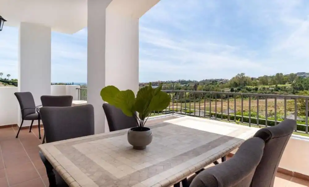 Terrassa de Apartament de lloguer en Benahavís amb Aire condicionat, Terrassa i Traster
