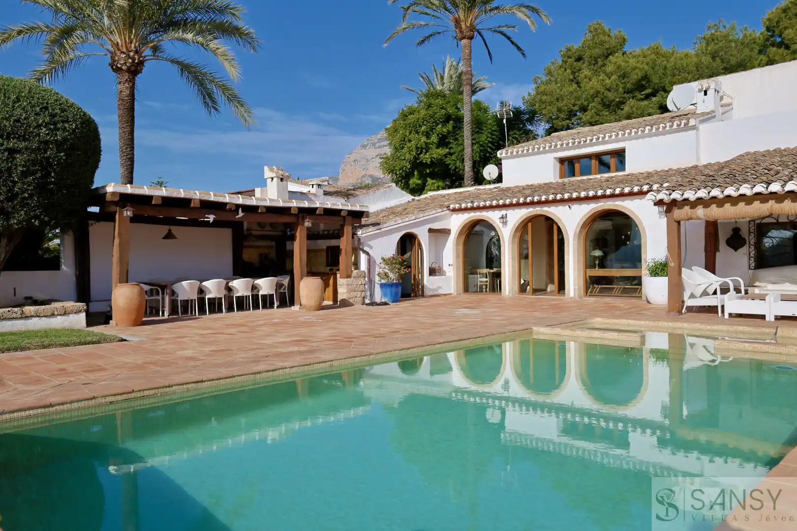 Exterior view of Houses for sale in Jávea / Xàbia  with Air Conditioner, Heating and Terrace
