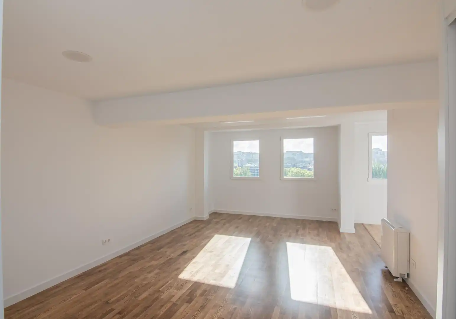 Sala d'estar de Pis en venda en A Coruña Capital  amb Calefacció