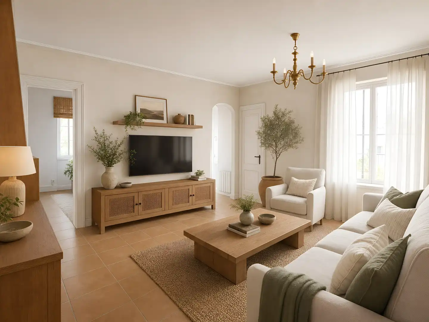 Living room of Flat for sale in Getxo   with Terrace
