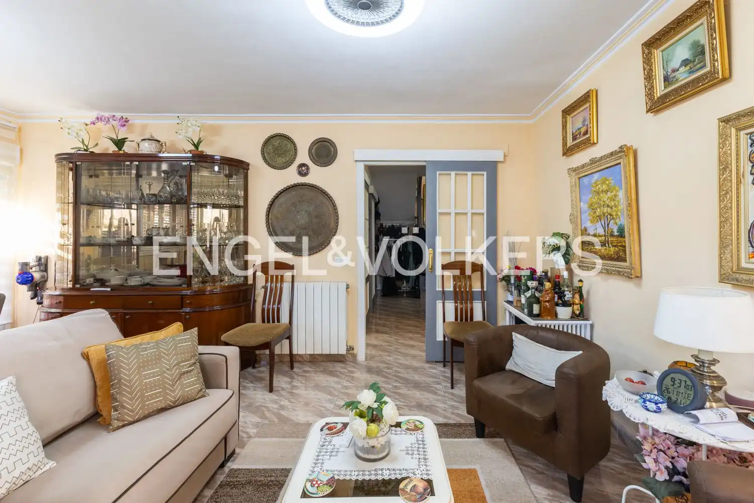 Living room of Flat for sale in El Puig de Santa Maria  with Heating and Balcony