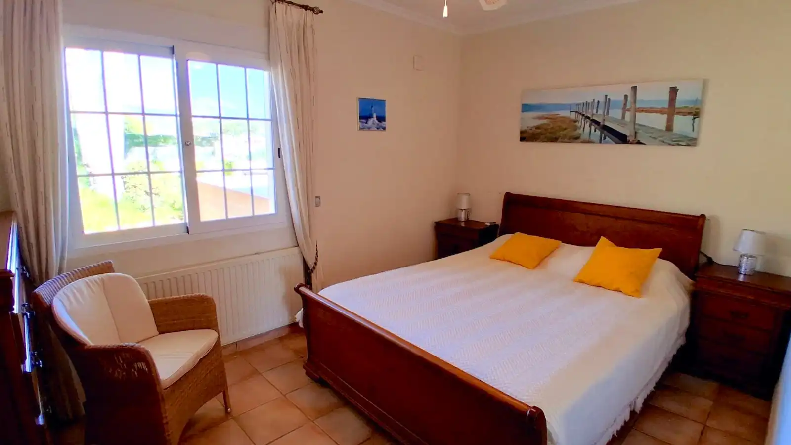 Bedroom of Houses for sale in L'Alfàs del Pi  with Air Conditioner, Heating and Private garden
