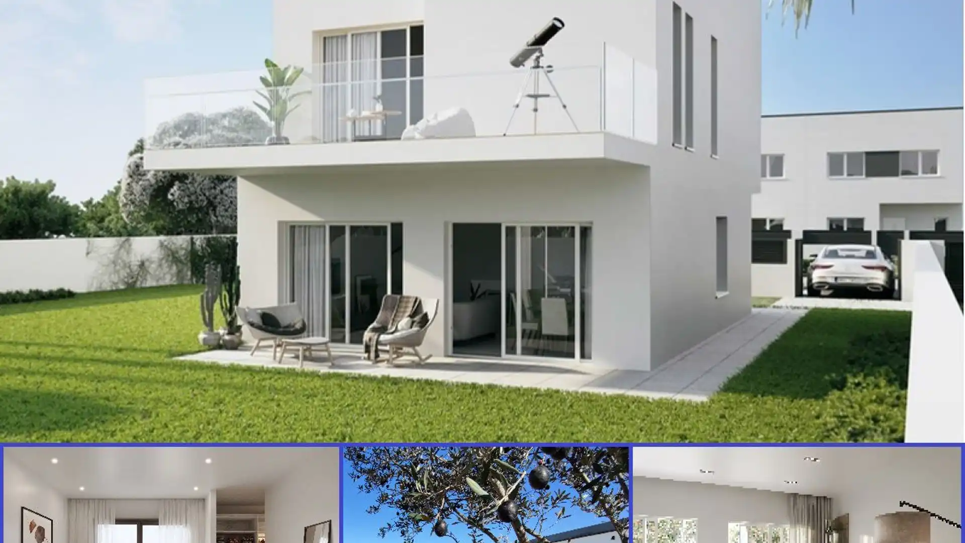 Haus oder Chalet zum Verkauf in Palomares del Río mit Klimaanlage, Heizung und Privatgarten